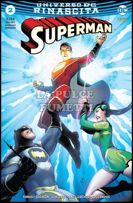 SUPERMAN # 117 - SUPERMAN 2 - VARIANT - RINASCITA